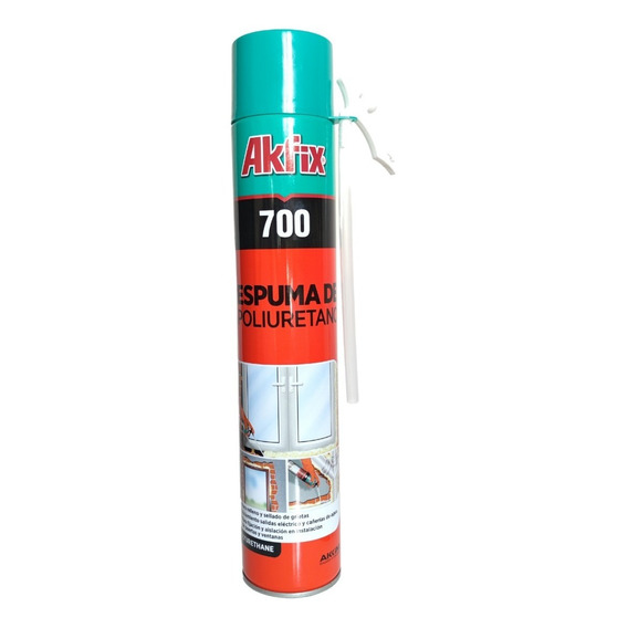 Espuma Expansiva Poliuretano Akfix 750ml 1 Botella