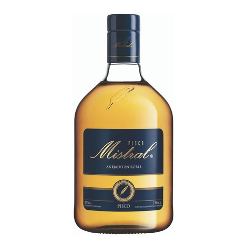 Licor Pisco Mistral Especial 35° 750ml Roble Americano