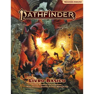 Pathfinder: Livro Básico, De Bonner, Logan. Série Pathfinder Fraternidade Editora Ltda - Me,paizo, Capa Dura, Edição 2 Em Português, 2020