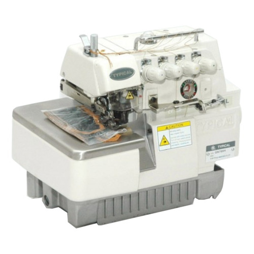 Máquina de coser overlock Typical GN795 blanca 220V