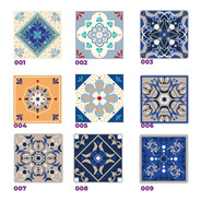 Azulejos Autoadhesivo Cocina 12 Un. 10x10 Sticker