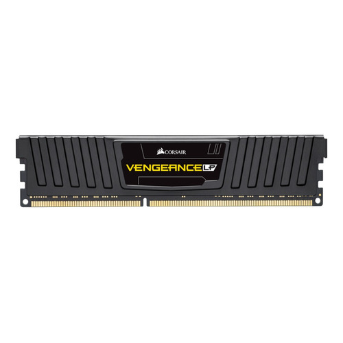 Memoria RAM Vengeance LP gamer color black 8GB 1 Corsair CML8GX3M1A1600C10