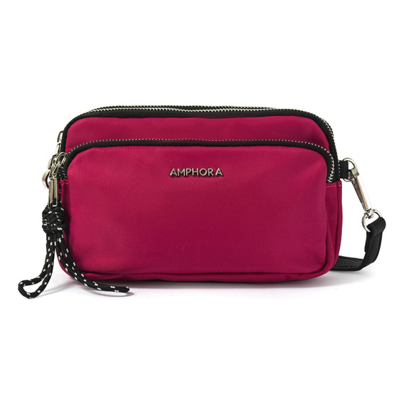 Abrilita Cartera Tipo Bandolera Fucsia