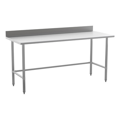 Mesa De Trabajo Cocina Acero Inoxidable 430 Con Protector