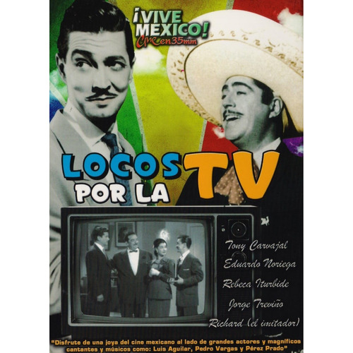 Locos Por La Television Eduardo Noriega 1958 Pelicula Dvd