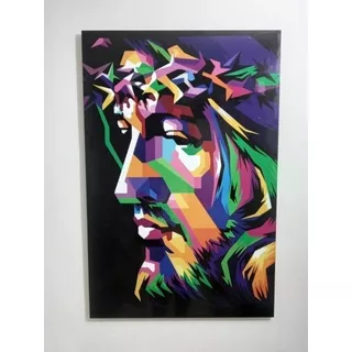 Cuadro Decorativo Jesus Con Espinas 90x60