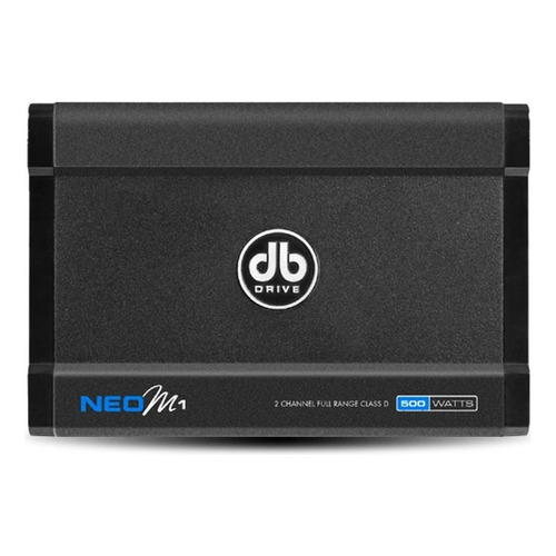 Amplificador Anfibio Db Drive Neo M1 Clase D 1 Ch 500 Watts
