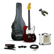 Kit Guitarra Telecaster Phx Special Tl-1 Metallic Red