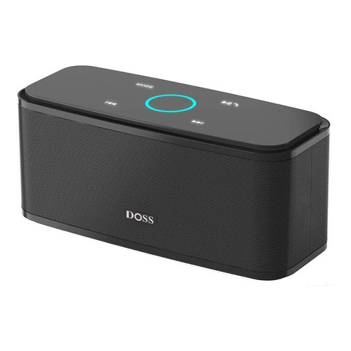 Bocina Bluetooth Doss Soundbox 12w Ipx4 12 Horas Bateria Color Negro