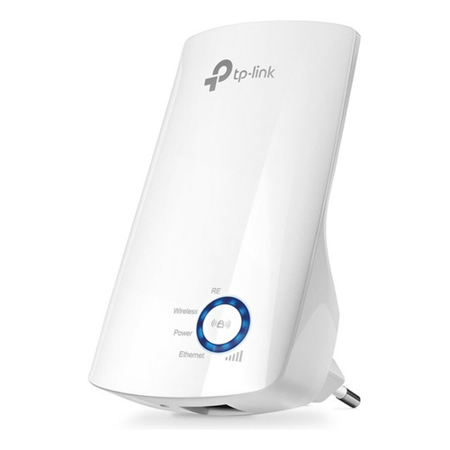 Amplificador de señal WiFi N300 de 300 Mbps TP-Link TL-WA850re, color blanco, 110 V/220 V
