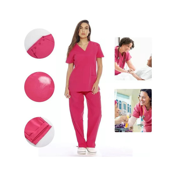 Conjunto De Uniforme Médico Filipina Quirúrgica Dama, Corred