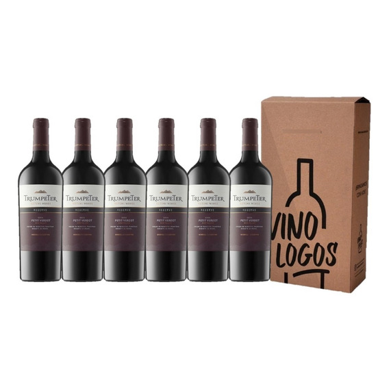 Vino Trumpeter Reserva Petit Verdot X6 - Oferta Vinologos