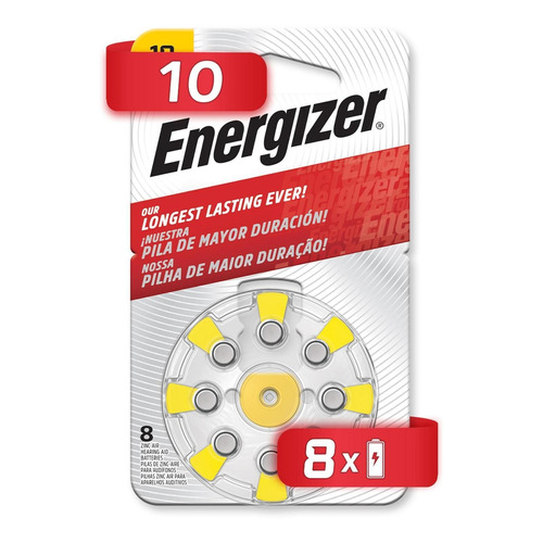 Pila Energizer Auditiva 10 Con 48 Pilas Botón