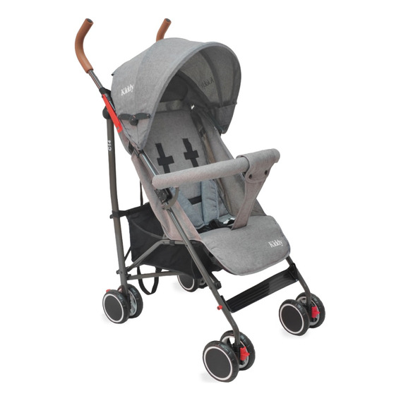 Cochecito Carrito Paraguita Kiddy C14  0-18kg Color Gris