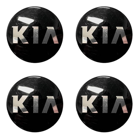 Tapa De Aro Logo Compatible K I A (juego De 4 Unidades)