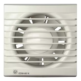 Ventilador Extractor Para Baño Edm-80 N Soler Palau Color De La Estructura Blanco Color De Las Aspas Blanco