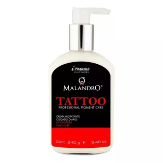 Crema Para Tatuajes Malandro 240ml Hidratante