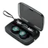 Auriculares In-ear Gamer Inalámbricos Everest F9 Qiao M19 M19 M17 Con Luz Led