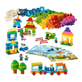 Lego Education Meu Mundo Extra Grande 45028 Legítimo Quantidade De Peças 188