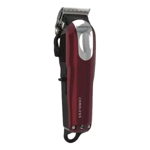 Cortadora de pelo Geemy GM-805 roja 100V/240V