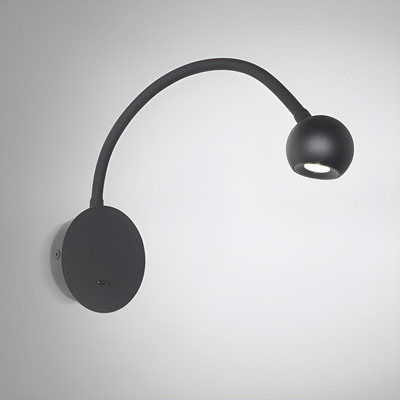 Aplique Led Ball-ap Brazo Flexible Con Interruptor Gmg 