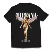 Camiseta Nirvana In Utero #2 Rock Activity