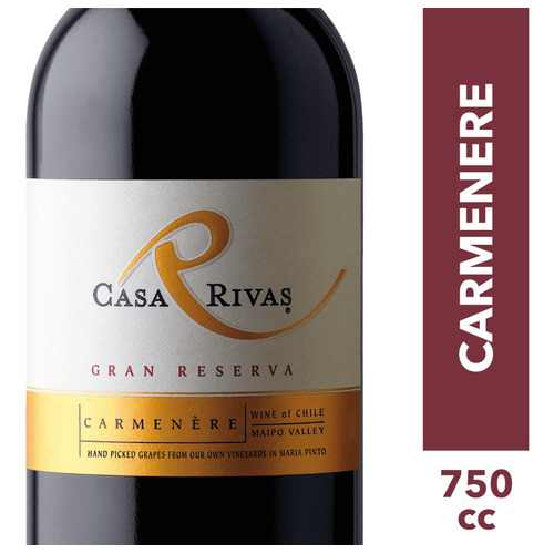 Vino Casa Rivas Gran Reserva Carmenère 750cc