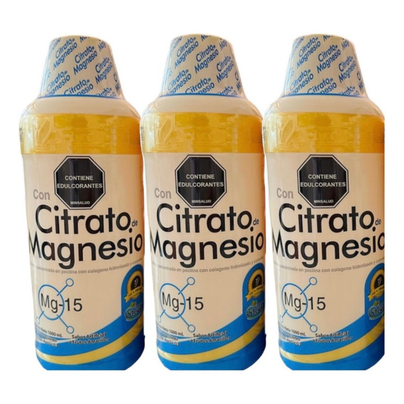 Citrato Magnesio X3 + Regalo - mL a $32