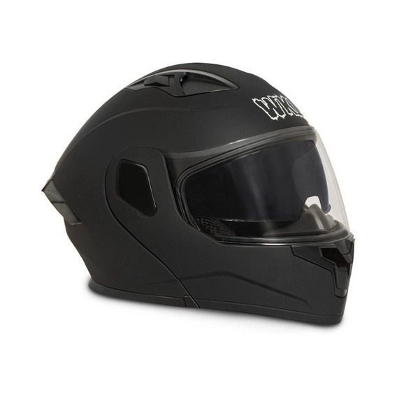 Casco Motocicleta Certificado Dot Abatible Moto Wkl Ch-103 Color Negro mate Tamaño del casco XL