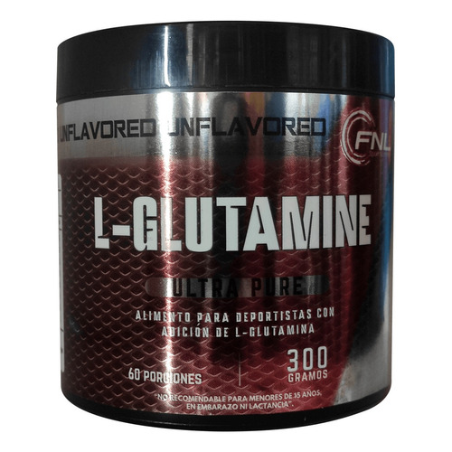 L-glutamina Polvo 300g Fnl Sport Nutrition Sabor Sin Sabor