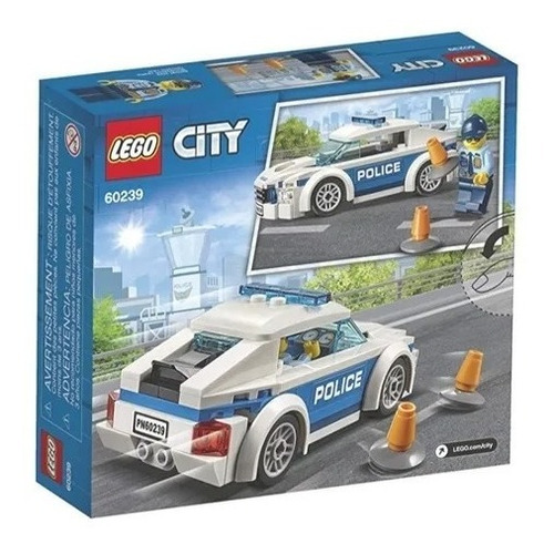 Lego City 60239  Auto Patrulla De La Policía