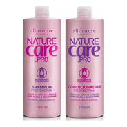 Kit Shampoo + Condicionador All Nature Care Pró 2x1000ml