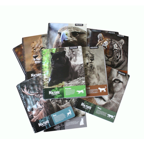 10 Cuadernos Universitarios Nature Proarte 7mm 100 Hojas