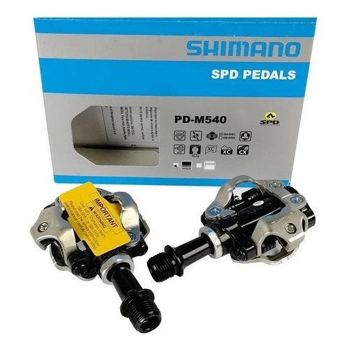 Pedales Bicicleta Automaticos Shimano Pd-m540 + Calas