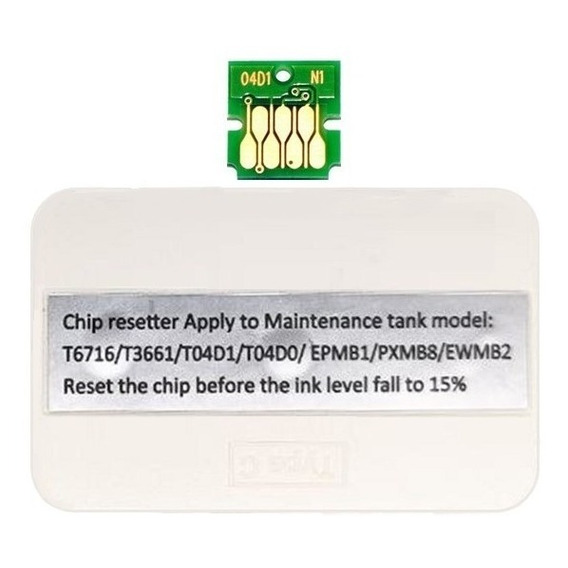 Reseteador Chip Tanque T04d100 Compatible Epson L6171 L6270
