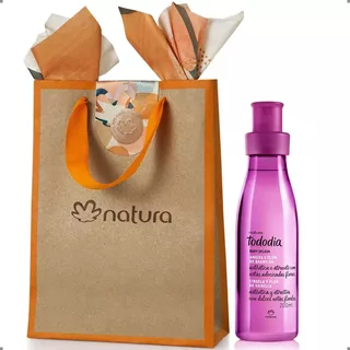 Kit Presente Especial Dia Das Mães Body Splash Natura Tododia Ameixa E Flor De Baunilha Feminino 200ml Com Scola Exclusiva