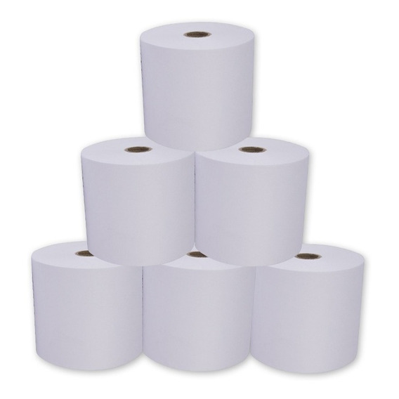 Set Rollos Papel Térmico Boleta Factura 80×80mm 55grs 30und