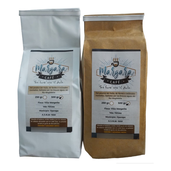 Café Especial Origen Huila 500g