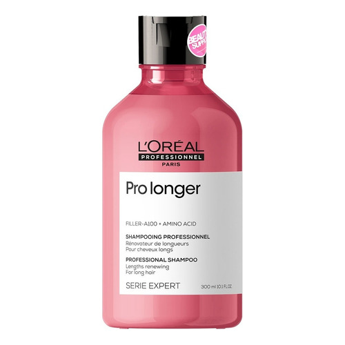 Loreal Shampoo Pro Longer 300ml Reparador Puntas Y Medios 