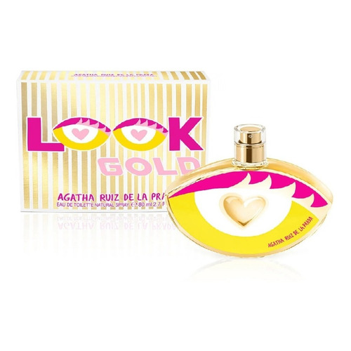 Perfume Agatha Ruiz De La Prada Look Gold Edt 80 Ml Mujer