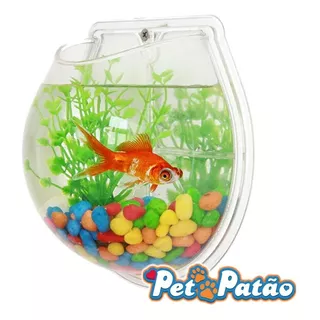 Aquário Pequeno P/ Peixes Pequenos Ou Betta Sunsun Da-02 1l