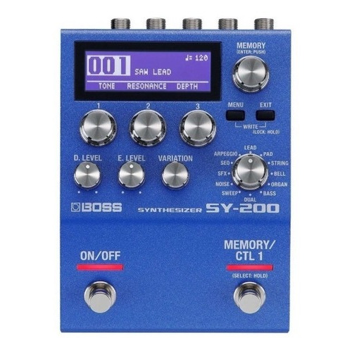 Sy-200 Boss Pedal Sintetizador Inmediato