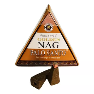 Incenso Indiano Cone Cascata Backflow Golden Nag Masala Fragrância Palo Santo