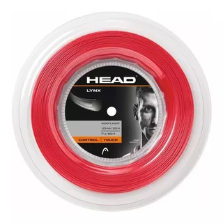 Rodillo De Cuerda Head Lynx 17, 1,25 Mm, 200 M, Para Raqueta Roja