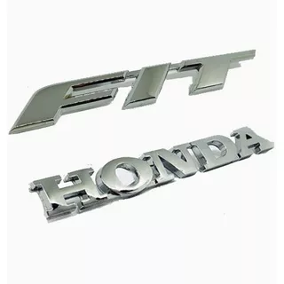 Honda + Fit Los 2 Emblemas Traseros Insignias 2005-2015