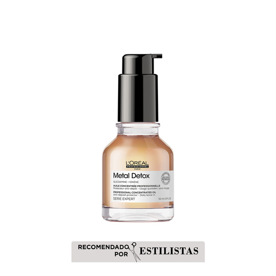 Aceite Metal Detox Antiquiebre Y Cuidado Del Color 50ml