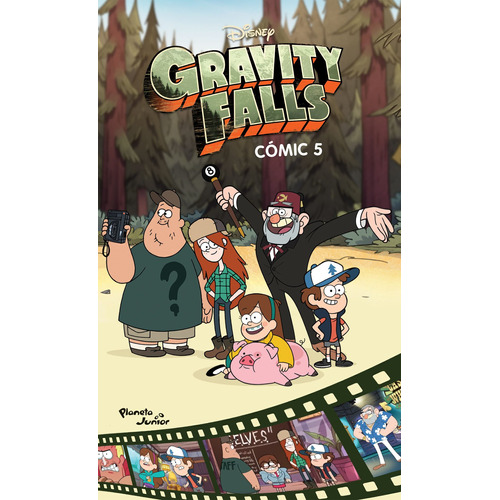 Gravity Falls. Cómic 5, de Disney. Serie Disney Editorial Planeta Infantil México, tapa blanda en español, 2019