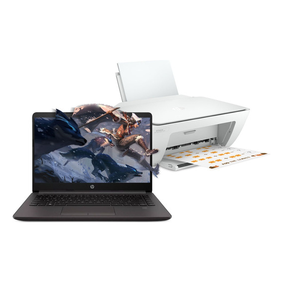 Laptop Hp Notebook 240 G9 Intel Ci3 8gb 512gb + Impresora Hp