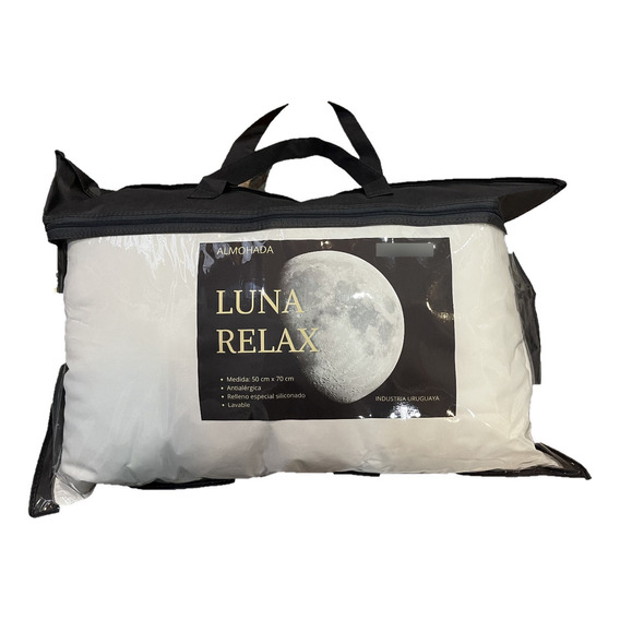 Almohada Antialergica Especial Ind Uruguaya Lavable Sommier 