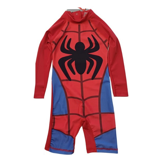 Enterito / Traje De Baño Para Bebé - Uv - Spiderman